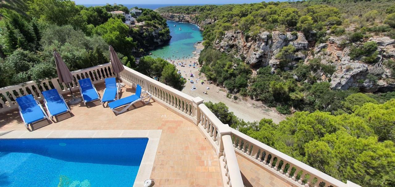 * Casa Del Diamante - Meer- Und Buchtblick Villa * Cala Pi  Luaran gambar