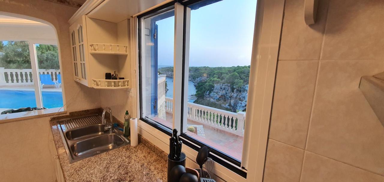 * Casa Del Diamante - Meer- Und Buchtblick Villa * Cala Pi  Luaran gambar