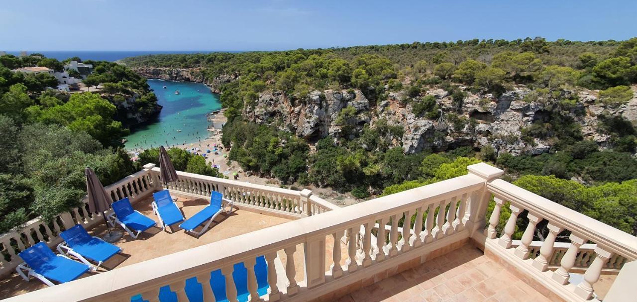 * Casa Del Diamante - Meer- Und Buchtblick Villa * Cala Pi  Luaran gambar