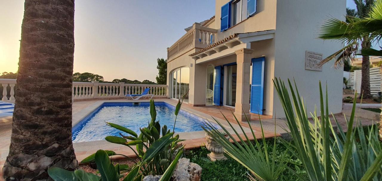 * Casa Del Diamante - Meer- Und Buchtblick Villa * Cala Pi  Luaran gambar