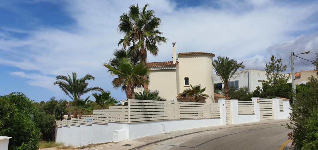 * Casa Del Diamante - Meer- Und Buchtblick Villa * Cala Pi  Luaran gambar