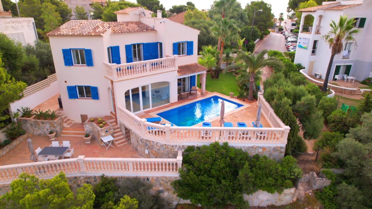 * Casa Del Diamante - Meer- Und Buchtblick Villa * Cala Pi  Luaran gambar