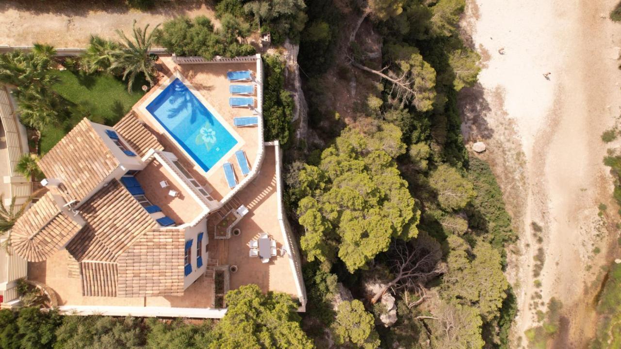 * Casa Del Diamante - Meer- Und Buchtblick Villa * Cala Pi  Luaran gambar