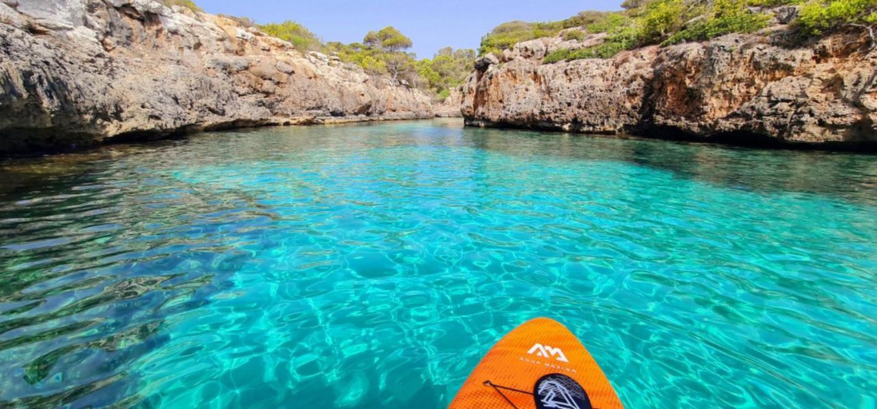 * Casa Del Diamante - Meer- Und Buchtblick Villa * Cala Pi  Luaran gambar